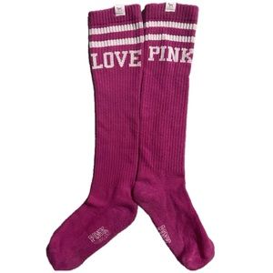 🌟Victoria Secret Pink 90’s Style Vintage Knee High Socks🌟